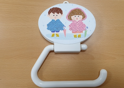 보석십자수 휴지걸이 이미지