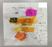 마스크를 쓴 내모습 이미지
