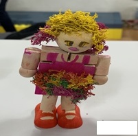 행복한 꽃집 소녀 이미지