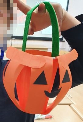 할로윈 호박통 이미지
