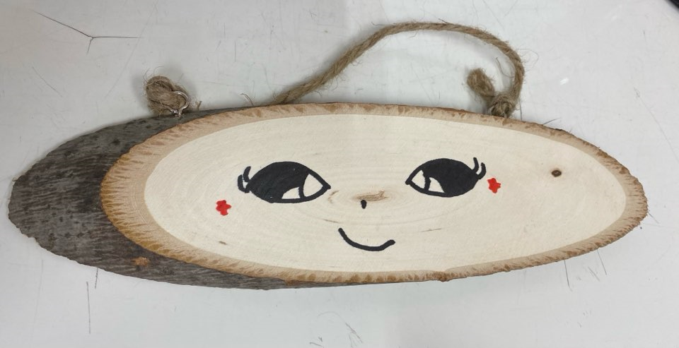자작나무 문패 DIY 이미지